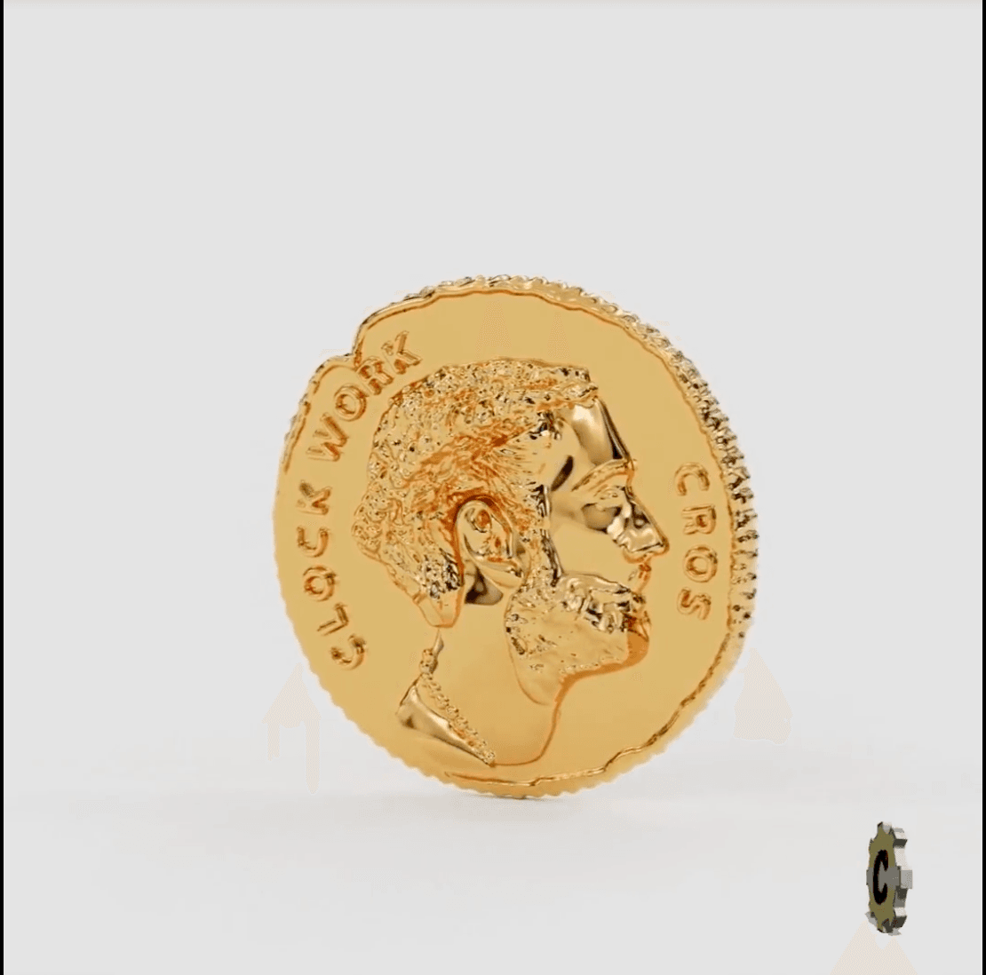 “The Horologist" 2021 AD; Roman inspired Coin